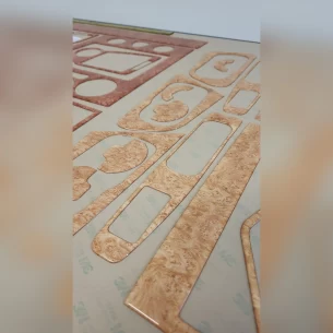 Nissan Qashqai 01.07-12.10 3D Interior Dashboard Trim Kit Dash Trim Dekor 24-Parts