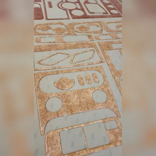 Nissan Qashqai 01.07-12.10 3D Interior Dashboard Trim Kit Dash Trim Dekor 24-Parts