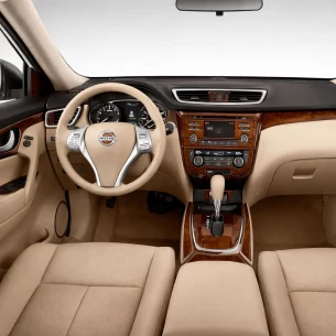 Nissan Qashqai 2013–2021 3D Interior Dashboard Trim Kit Dash Trim Dekor 45-Parts