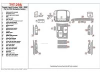 Toyota Land Cruiser 1998-2002 With NAVI, 31 Parts set Interior BD Dash Trim Kit - 1 - Interior Dash Trim Kit Toyota Land Cruiser 1998-2002 With NAVI, 31 Parts set Interior BD Dash Trim Kit - 1 - Interior Dash Trim Kit