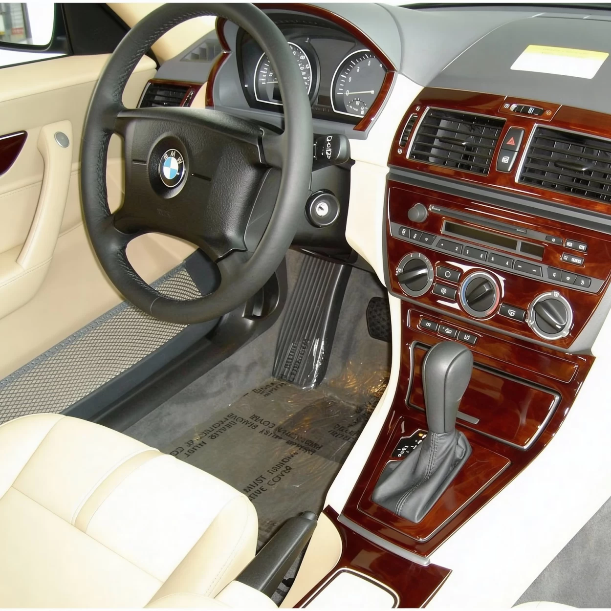 BMW X3 E83 09.2003 Manual AC 3D Interior Dashboard Trim Kit Dash Trim Dekor 12-Parts