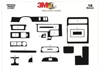 Toyota Prado 01.01-12.02 3D Interior Dashboard Trim Kit Dash Trim Dekor 18-Parts - 2 - Interior Dash Trim Kit Toyota Prado 01.01-12.02 3D Interior Dashboard Trim Kit Dash Trim Dekor 18-Parts - 2 - Interior Dash Trim Kit