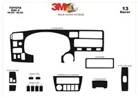 Toyota Rav 4 XA10 09.94-09.00 3D Interior Dashboard Trim Kit Dash Trim Dekor 13-Parts - 2 - Interior Dash Trim Kit Toyota Rav 4 XA10 09.94-09.00 3D Interior Dashboard Trim Kit Dash Trim Dekor 13-Parts - 2 - Interior Dash Trim Kit