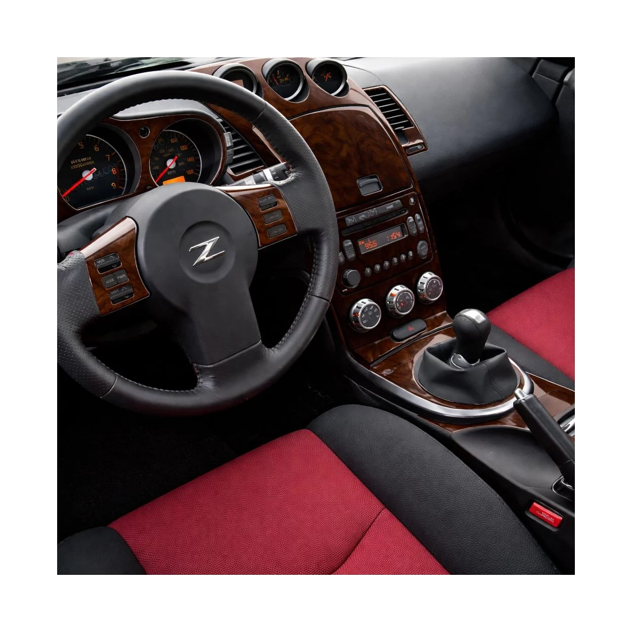 Nissan Z350 2006-2008 Full Set, Automatic Gear Interior BD Dash Trim Kit
