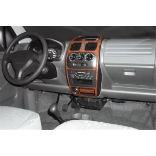 Opel Agila 04.00-12.03 3D Interior Dashboard Trim Kit Dash Trim Dekor 3-Parts