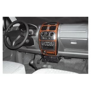 Opel Agila 04.00-12.03 3D Interior Dashboard Trim Kit Dash Trim Dekor 3-Parts