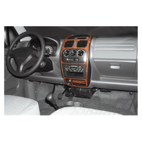 Opel Agila 04.00-12.03 3D Interior Dashboard Trim Kit Dash Trim Dekor 3-Parts