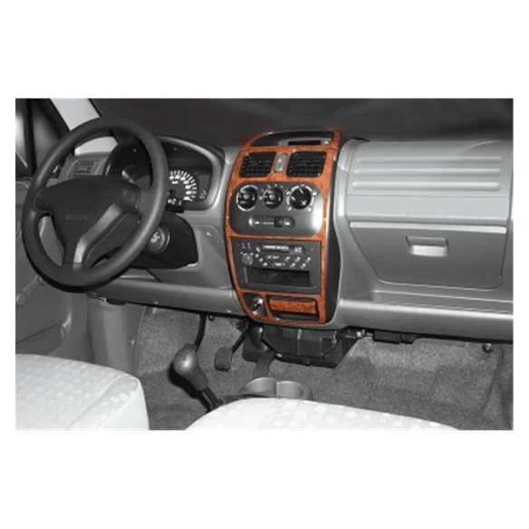 Opel Agila 04.00-12.03 3D Interior Dashboard Trim Kit Dash Trim Dekor 3-Parts