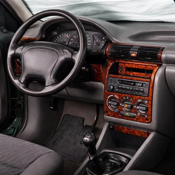 Opel Astra F 09.91-02.98 3D Interior Dashboard Trim Kit Dash Trim Dekor 16-Parts