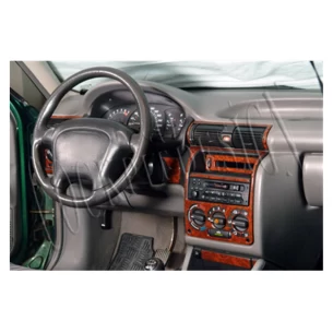 Opel Astra F 09.91-02.98 3D Interior Dashboard Trim Kit Dash Trim Dekor 16-Parts