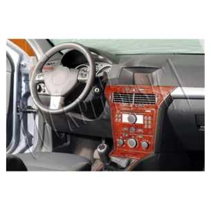Opel Astra H 01.04-08.10 3D Interior Dashboard Trim Kit Dash Trim Dekor 10-Parts