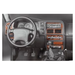 Opel Frontera 03.95-09.98 3D Interior Dashboard Trim Kit Dash Trim Dekor 13-Parts