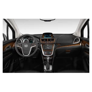Opel Mokka ab 2012 3D Interior Dashboard Trim Kit Dash Trim Dekor 26-Parts