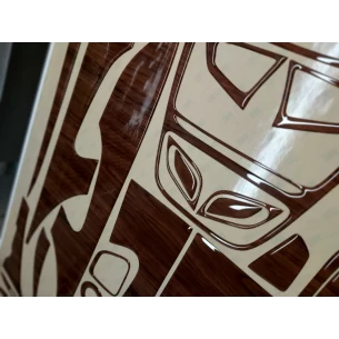 Opel Mokka ab 2012 3D Interior Dashboard Trim Kit Dash Trim Dekor 35-Parts