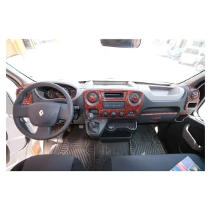 Opel Movano 01.2010 3D Interior Dashboard Trim Kit Dash Trim Dekor 23-Parts