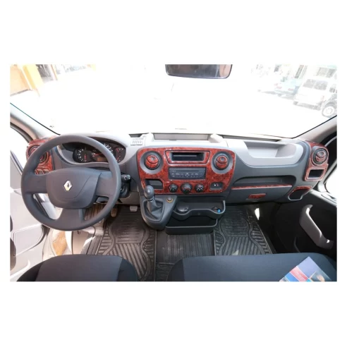 Opel Movano 01.2010 3D Interior Dashboard Trim Kit Dash Trim Dekor 23-Parts