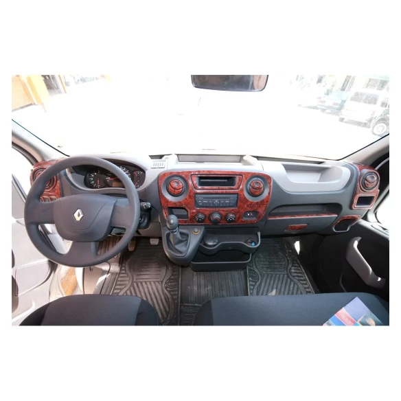 Opel Movano 01.2010 3D Interior Dashboard Trim Kit Dash Trim Dekor 23-Parts