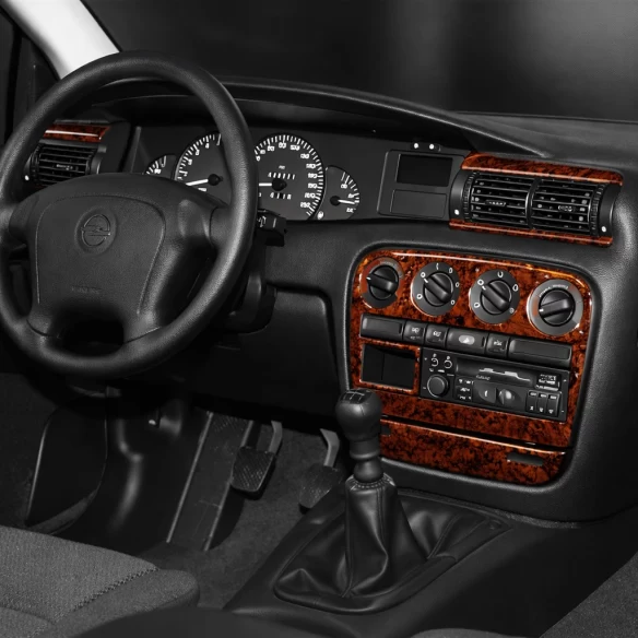 Opel Omega B1 09.93-08.99 3D Interior Dashboard Trim Kit Dash Trim Dekor 7-Parts
