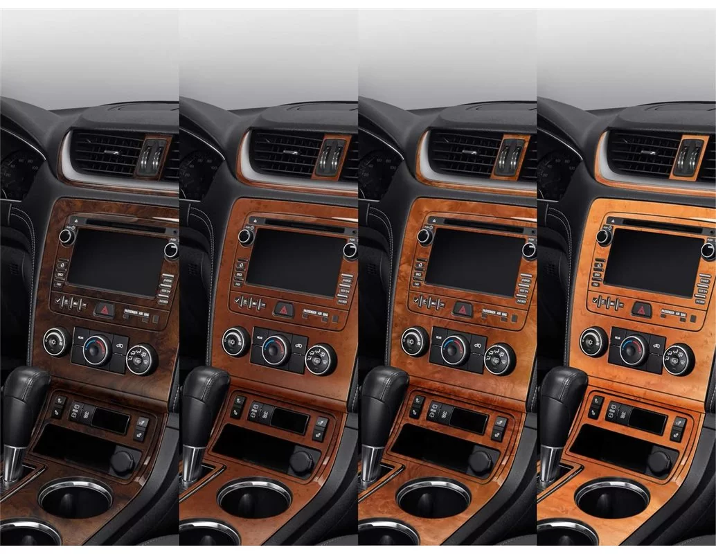 Toyota Venza 2009-UP Full Set, Radio Type B Interior BD Dash Trim Kit - 1 - Interior Dash Trim Kit