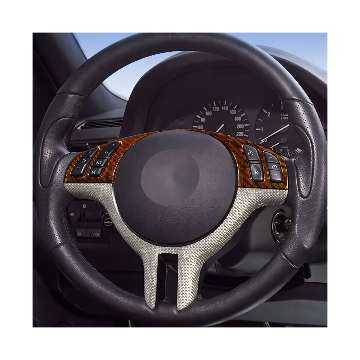 BMW X5 1998-2006 Sport Steering Wheel Accent Interior BD Dash Trim Kit