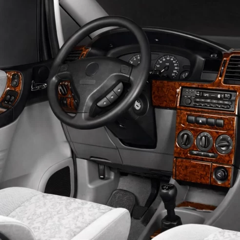 Opel Zafira A 01.99-12.05 3D Interior Dashboard Trim Kit Dash Trim Dekor 21-Parts