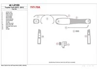 Toyota Yaris 2012-UP Full Set Interior BD Dash Trim Kit - 1 - Interior Dash Trim Kit Toyota Yaris 2012-UP Full Set Interior BD Dash Trim Kit - 1 - Interior Dash Trim Kit