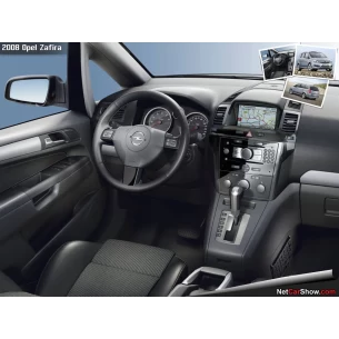 Opel Zafira B 01.06-12.15 3D Interior Dashboard Trim Kit Dash Trim Dekor 21-Parts