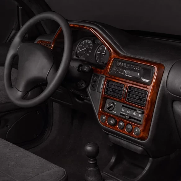 Peugeot 106 04.91-07.96 3D Interior Dashboard Trim Kit Dash Trim Dekor 12-Parts