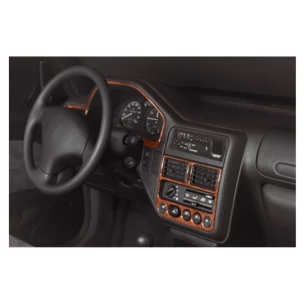 Peugeot 106 04.91-07.96 3D Interior Dashboard Trim Kit Dash Trim Dekor 12-Parts