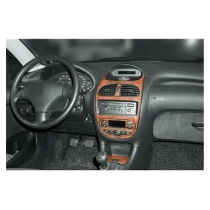 Peugeot 206 10.01-01.10 3D Interior Dashboard Trim Kit Dash Trim Dekor 10-Parts