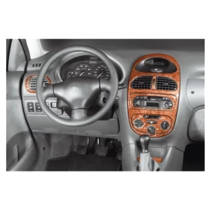 Peugeot 206 10.98-09.01 3D Interior Dashboard Trim Kit Dash Trim Dekor 8-Parts