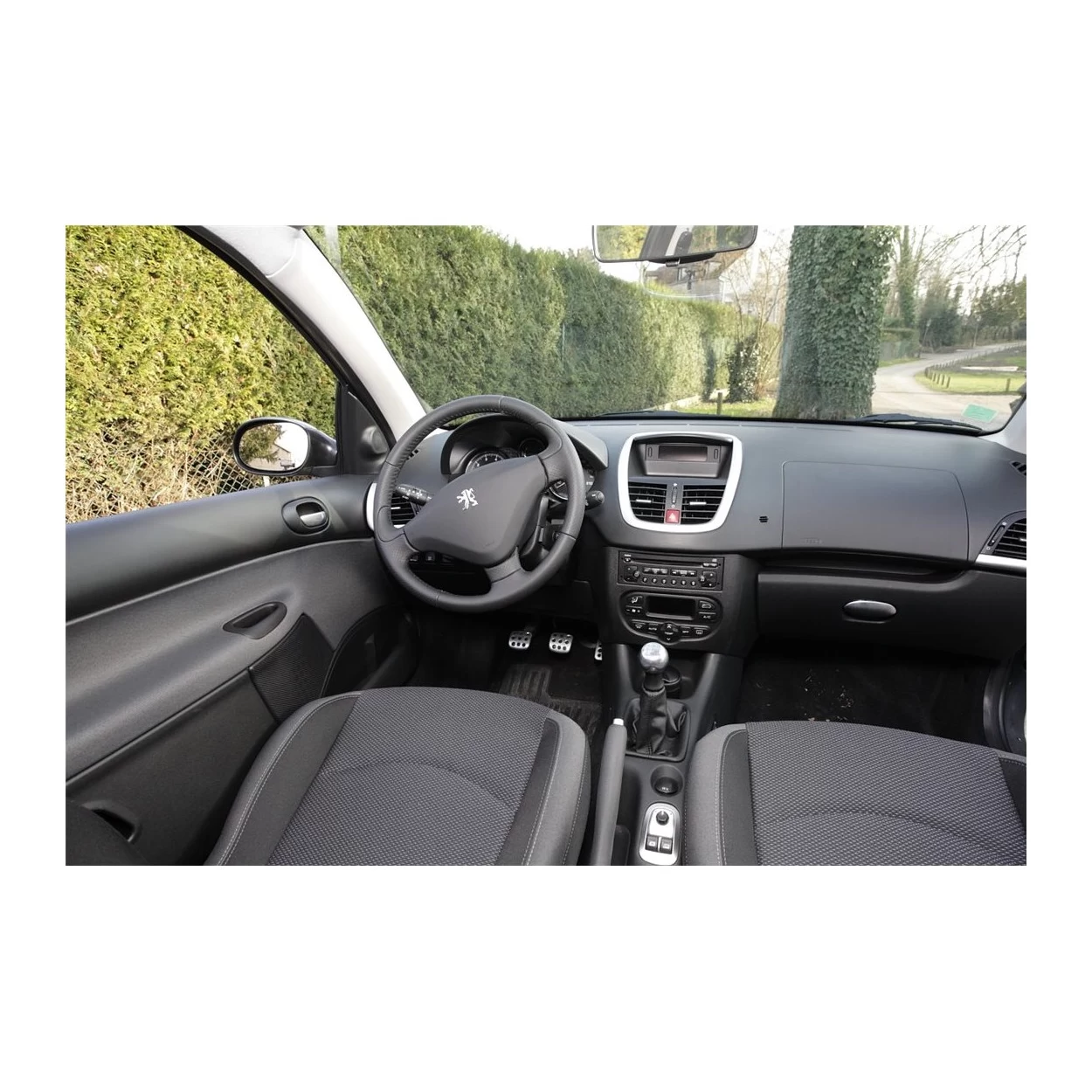 Peugeot 206 Plus 01.2009 3D Interior Dashboard Trim Kit Dash Trim Dekor 6-Parts
