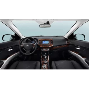 Peugeot 4007 2007–2012 3D Interior Dashboard Trim Kit WHZ Dash Trim Dekor 43-Parts 2