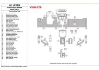 Volkswagen Beetle 2006-2011 Full Set, fits (Cabrio) Interior BD Dash Trim Kit - 1 - Interior Dash Trim Kit Volkswagen Beetle 2006-2011 Full Set, fits (Cabrio) Interior BD Dash Trim Kit - 1 - Interior Dash Trim Kit