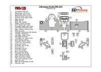 Volkswagen Beetle 2006-2011 Full Set, fits (Cabrio) Interior BD Dash Trim Kit - 3 - Interior Dash Trim Kit Volkswagen Beetle 2006-2011 Full Set, fits (Cabrio) Interior BD Dash Trim Kit - 3 - Interior Dash Trim Kit