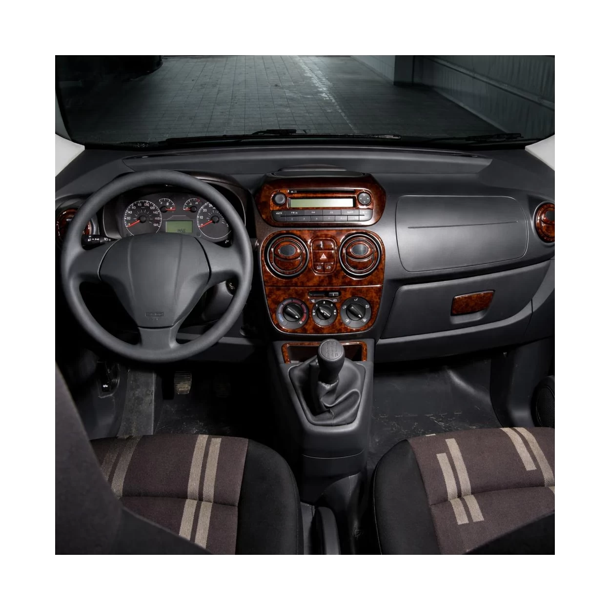 Peugeot Bipper 01.2008 3D Interior Dashboard Trim Kit Dash Trim Dekor 27-Parts