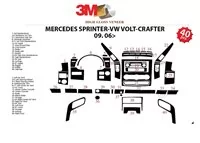 Volkswagen Crafter 04.2006 3D Interior Dashboard Trim Kit Dash Trim Dekor 40-Parts - 2 - Interior Dash Trim Kit Volkswagen Crafter 04.2006 3D Interior Dashboard Trim Kit Dash Trim Dekor 40-Parts - 2 - Interior Dash Trim Kit