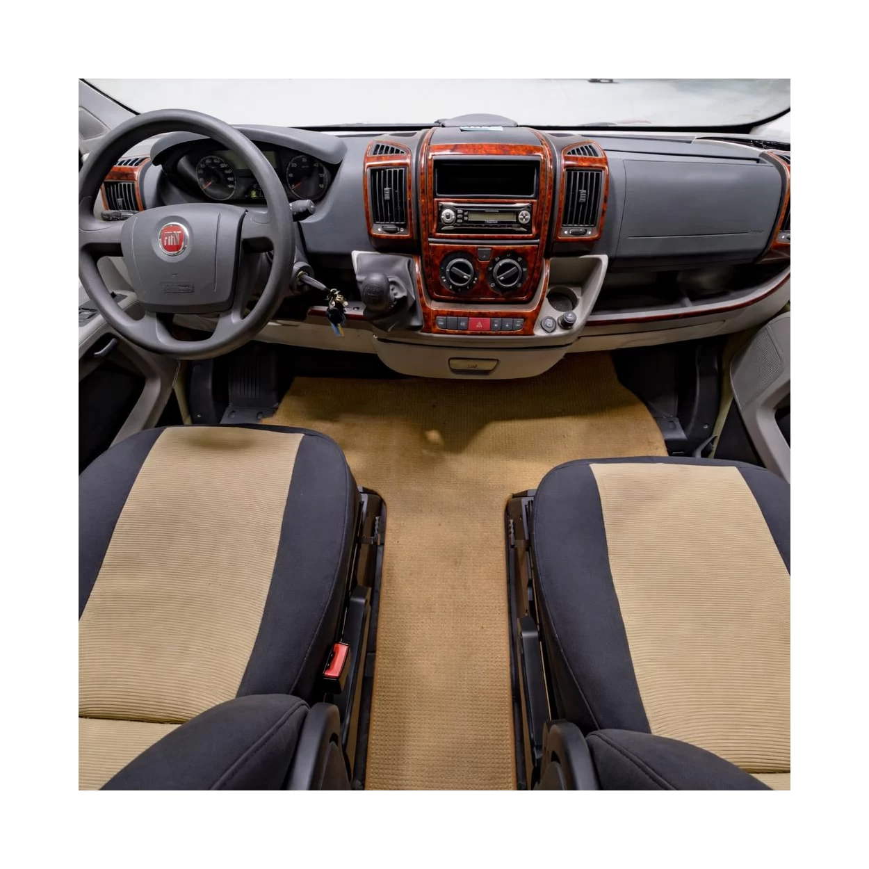 Peugeot Boxer 02.2006 3D Interior Dashboard Trim Kit Dash Trim Dekor 20-Parts