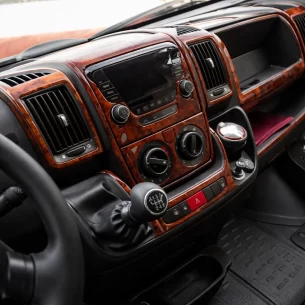 Peugeot Boxer 2014 3D Interior Dashboard Trim Kit Dash Trim Dekor 25-Parts