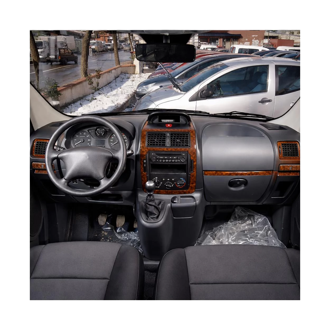 Peugeot Expert 01.2007 3D Interior Dashboard Trim Kit Dash Trim Dekor 12-Parts