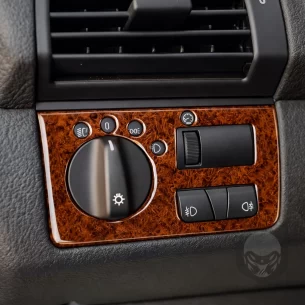 BMW X5 2000-2006 Without NAVI system, Automatic Gearbox AC Control Interior BD Dash Trim Kit