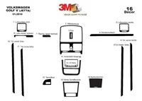 Volkswagen Jetta 01.2010 3D Interior Dashboard Trim Kit Dash Trim Dekor 16-Parts - 2 - Interior Dash Trim Kit Volkswagen Jetta 01.2010 3D Interior Dashboard Trim Kit Dash Trim Dekor 16-Parts - 2 - Interior Dash Trim Kit