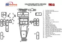 Volkswagen Jetta 1999-2004 Full Set, Without glowe-box, 28 Parts set Interior BD Dash Trim Kit - 2 - Interior Dash Trim Kit Volkswagen Jetta 1999-2004 Full Set, Without glowe-box, 28 Parts set Interior BD Dash Trim Kit - 2 - Interior Dash Trim Kit