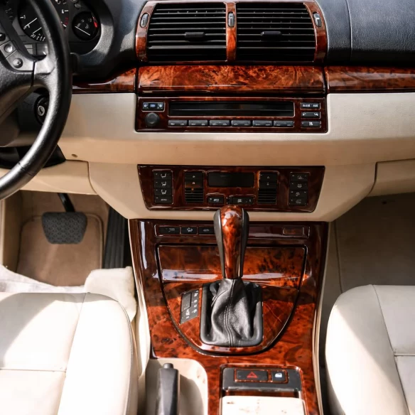 BMW X5 2000-2006 Without NAVI system, Manual Gearbox AC Control Interior BD Dash Trim Kit