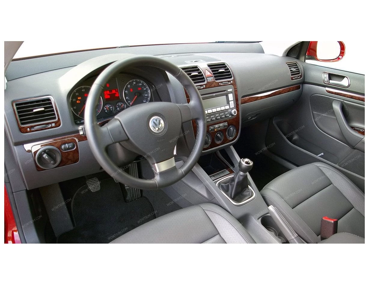 Volkswagen Jetta 2010-2010 Full Set, Automatic Gear Interior BD Dash Trim Kit - 1 - Interior Dash Trim Kit