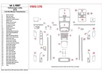 Volkswagen Jetta 2010-2010 Full Set, Manual Gear Box Interior BD Dash Trim Kit - 1 - Interior Dash Trim Kit Volkswagen Jetta 2010-2010 Full Set, Manual Gear Box Interior BD Dash Trim Kit - 1 - Interior Dash Trim Kit