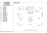 Volkswagen Jetta 2011-UP Full Set, With NAVI Interior BD Dash Trim Kit - 1 - Interior Dash Trim Kit Volkswagen Jetta 2011-UP Full Set, With NAVI Interior BD Dash Trim Kit - 1 - Interior Dash Trim Kit