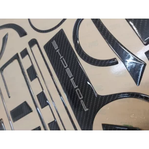 Porsche Cayenne 2003-2010 3D Interior Dashboard Trim Kit Dash Trim Dekor 87-Parts