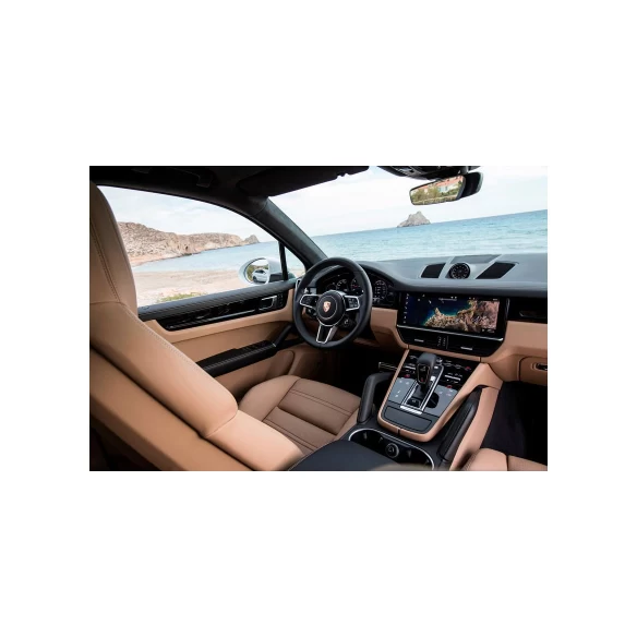 Porsche Cayenne 2018 9Y0 / 9Y3 3D Interior Dashboard Trim Kit Dash Trim Dekor 17-Parts