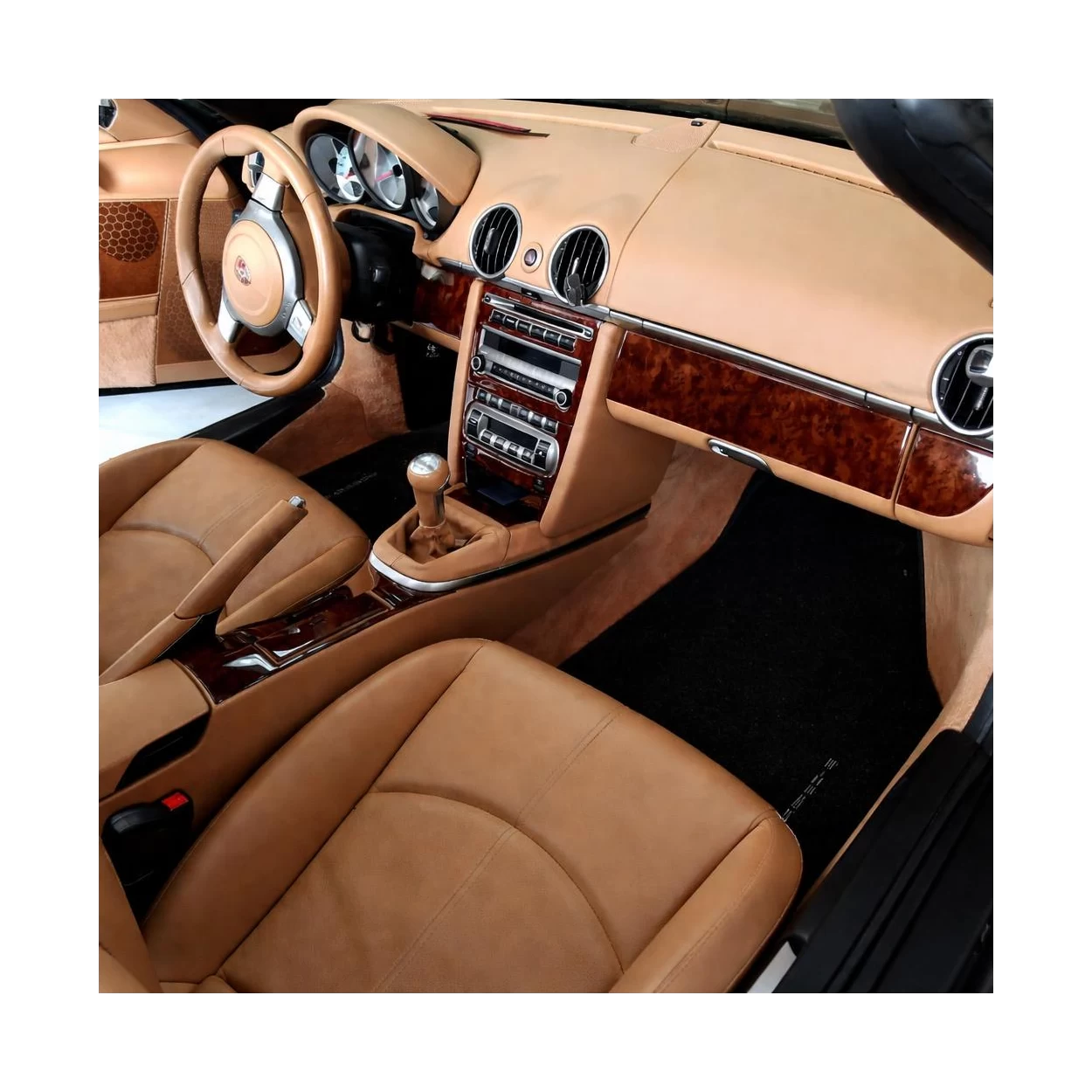 PORSCHE CAYMAN 987 2006-2012 3D Interior Dashboard Trim Kit Dash Trim Dekor 32-Parts